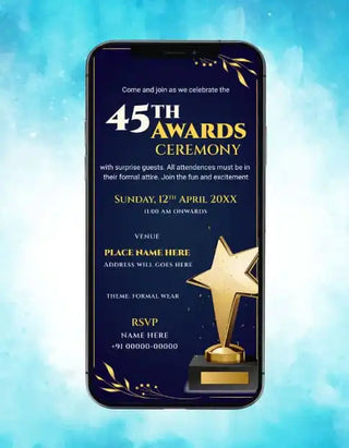 45th Awards Ceremony Invitation | IM-2143