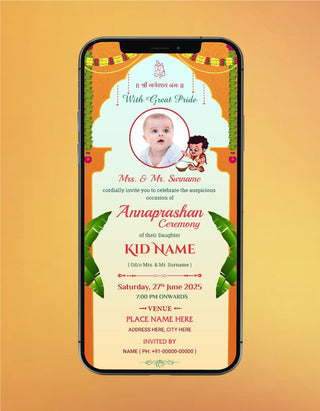 Annaprashan Invitation | RC-02