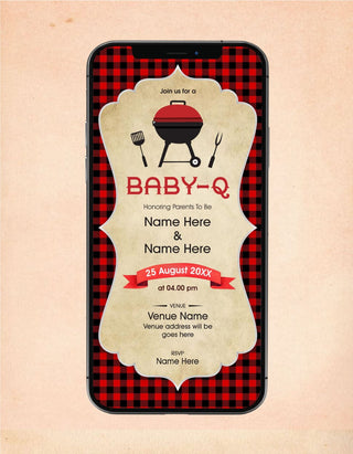 BaByQ Baby Shower Invitations | IM-2237