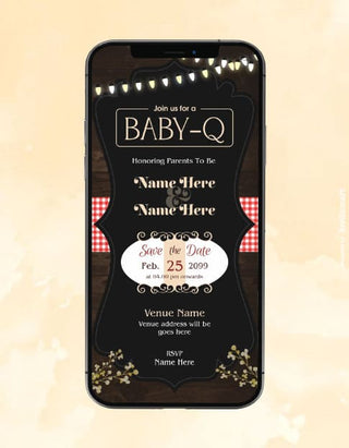 Baby Q Invitations | IM-2228