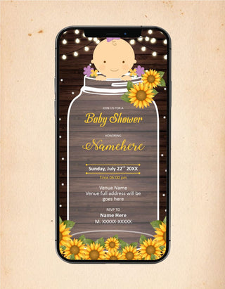 Baby Shower Invitation Templates | BS-13