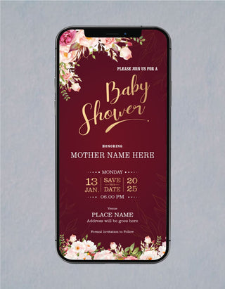 Baby Shower Invite | BS-14