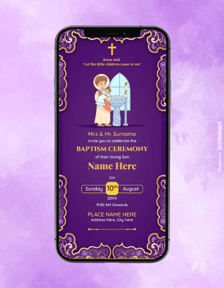 Baptism Invitation | IM-2156