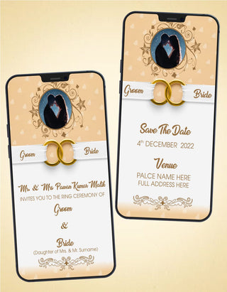 Best Ring Ceremony Invitation eCards | R-01