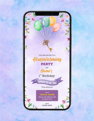 Birthday And Housewarming Party Invitation | IM-2239