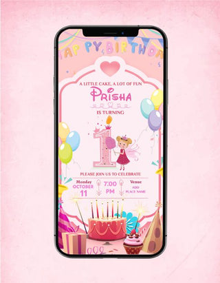 Birthday Party Invitation Card | B-13