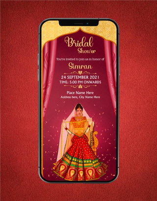 Bridal Shower Invitation Card Maker | BR-04