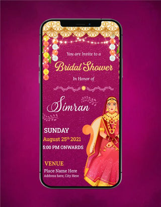 Bridal Shower Invitation Templates | BR-02