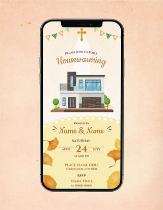 Christian Housewarming Invitation | H-32