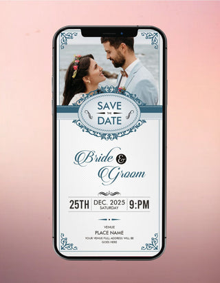 Christian Wedding Invitation | W-355