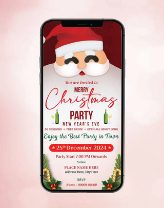 Christmas Party Invitation Templates | MC-07