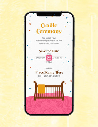 Cradle Ceremony Invite | NC-05