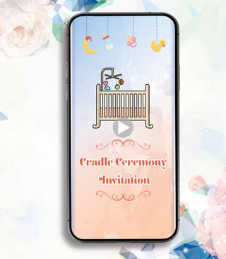 Cradle Ceremony Video Invitation | IM-2060