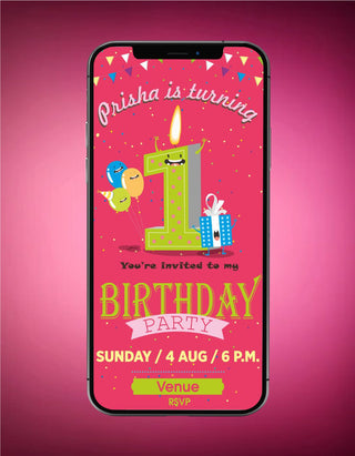 Creative Birthday Invitations eCards | B-10