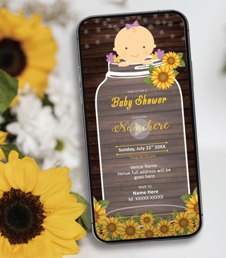 Custom Baby Shower Invitation Video | BS-13-V