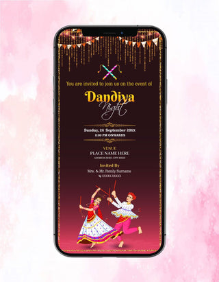 Dandiya Invitation Card | IM-2264