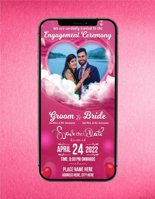 Engagement Invite with photo | R-27