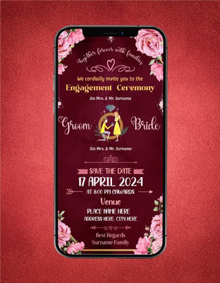 Engagement party ceremony Invitation | R-21