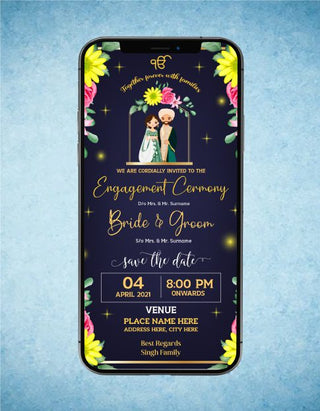 Engagement Party Ceremony Invite | R-22