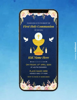 First Holy Communion Card | IM-2185