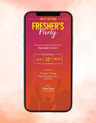 Freshers Party Invitation Card | IM-2283