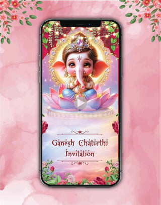 Ganpati Festival Invitation Video | IM-2664