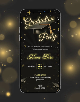 Graduation Party Invitation Card | IM-2655