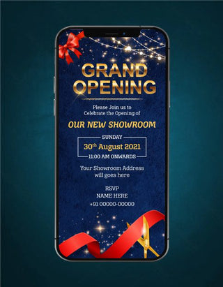 Grand Opening Invitation Templates | GO-03