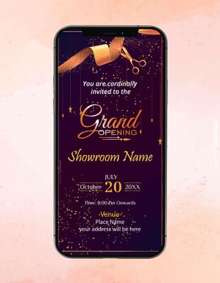 Grand Opening Invite Card | IM-2136