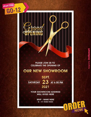 Grand Opening Invitation 