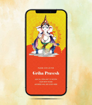 Griha Pravesh Invitation Video | H-18-V