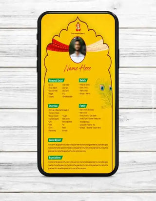 Hindu Marriage Biodata 