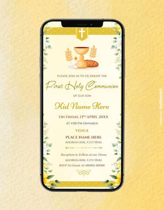 Holy Communion Card | IM-2177