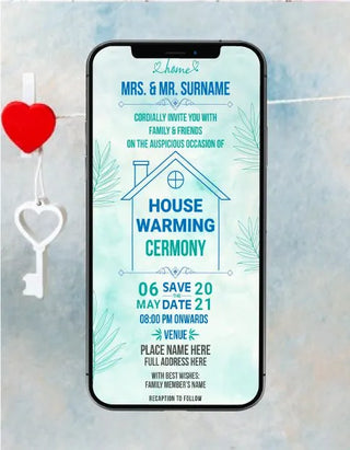 House Warming Ceremony Invitation | H-10