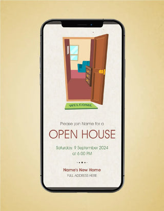 Housewarming Invitation Templates | H-14