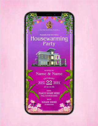 Housewarming Party Invitation Card | H-20