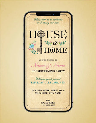 Housewarming Party Invite Templates | H-15