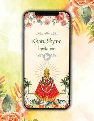 Khatu Shyam Bhakti Sandhya Invitation Video | IM-2641