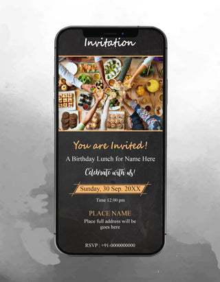 Lunch Party Invitation | IM-2356