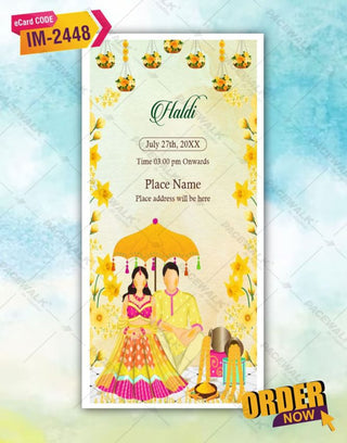 Marriage Invitation Card Format in English Pdf