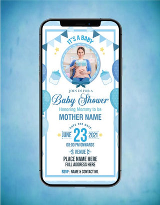 Modern Baby Shower Invitations | BS-04