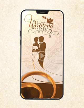 Modern Wedding Invite Video | IM-639