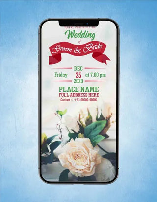 Modern Wedding Invites | W-88