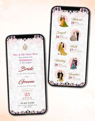 Multi Function Wedding Invitation | IM-2443