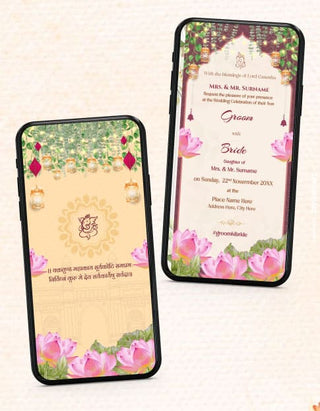 Multi Function Wedding Invite Pdf Card | IM-2130