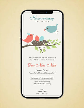 Nest – Housewarming Invitation Template | H-19