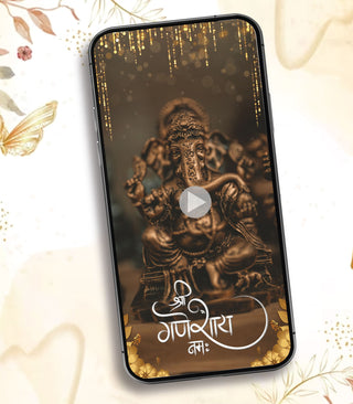 Online Ganesh Chaturthi Invitation Video | IM-2065