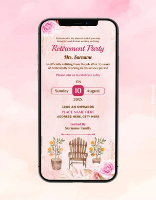 Retirement Invitation | IM-2176