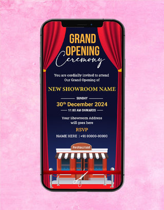 Showroom Grand Opening Invitation | GO-16