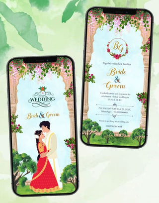 South Indian Wedding Invitation | IM-2343